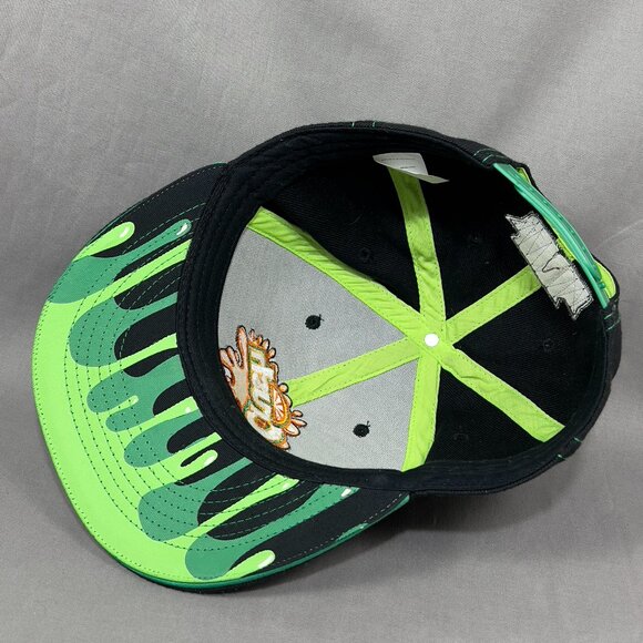 Teenage Mutant Ninja Turtles Orange Crush Snapback Hat Cap Black Adjustable Mens - Picture 14 of 16